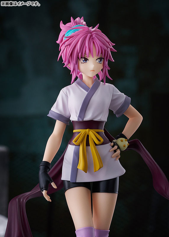 HUNTER×HUNTER マチ フィギュア 背面ビュー 髪型ディテール