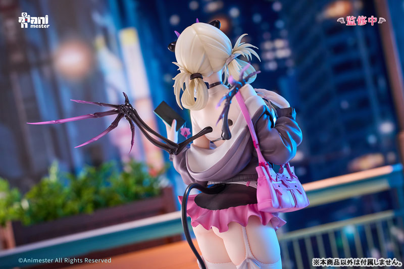 サキュバス チリコ フィギュア 斜め後ろアングル シルエット