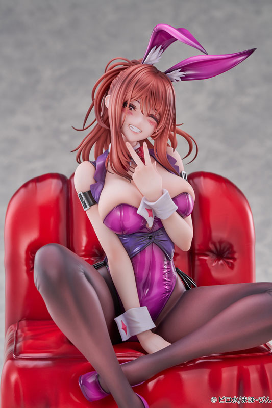 【特典】はにかみ彼女 冥加皐希 バニーガールVer. illustration by ピロ水 1/6 完成品フィギュア