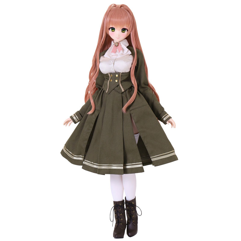 ユリヤ ドール 表情 クローズアップ ハーバルグリーンの瞳