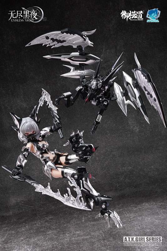 A.T.K.ガール CAMILLA(幽銀血魅カラー版) 1/12 プラモデル