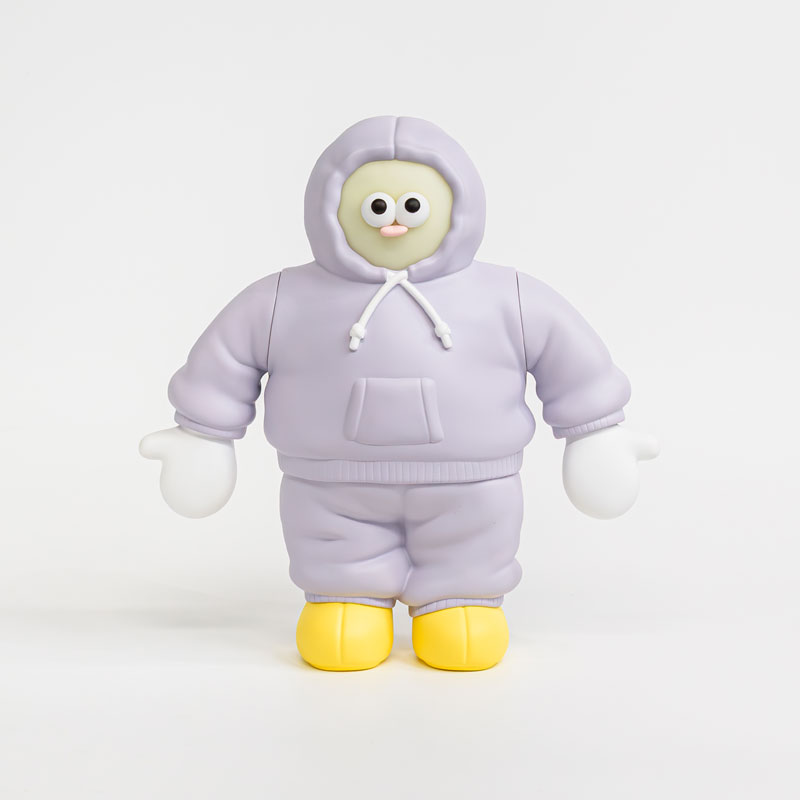 #1 スウェットを着たソフビのトモダチ！(イエロー)