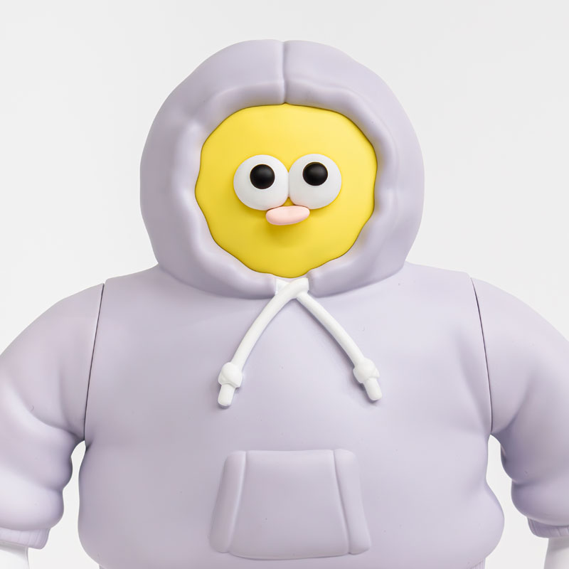 #1 スウェットを着たソフビのトモダチ！(イエロー)