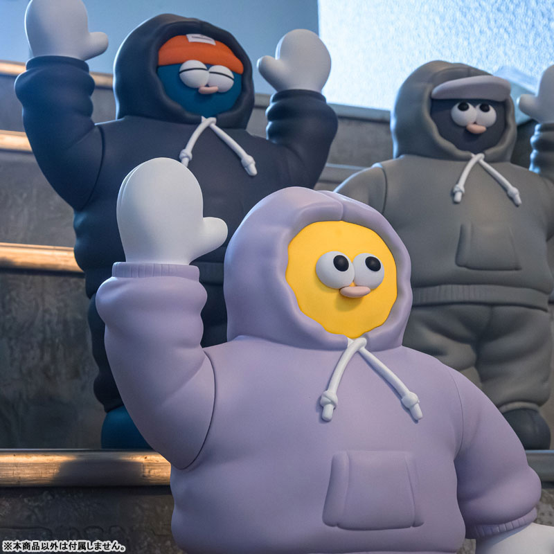 #1 スウェットを着たソフビのトモダチ！(イエロー)