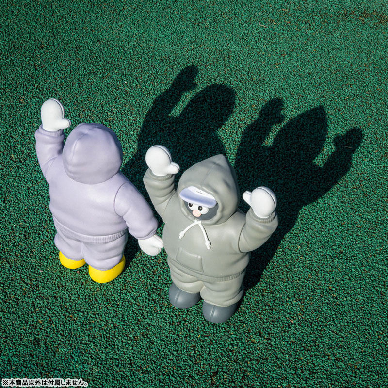 #1 スウェットを着たソフビのトモダチ！(イエロー)