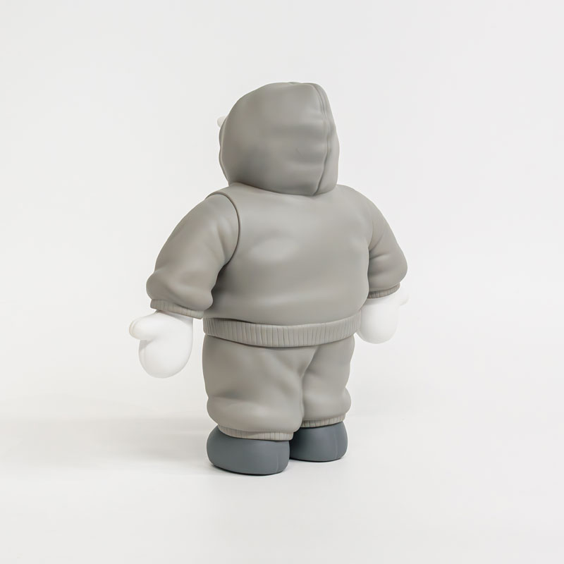 #2 スウェットを着たソフビのトモダチ！(グレー・キャップ)