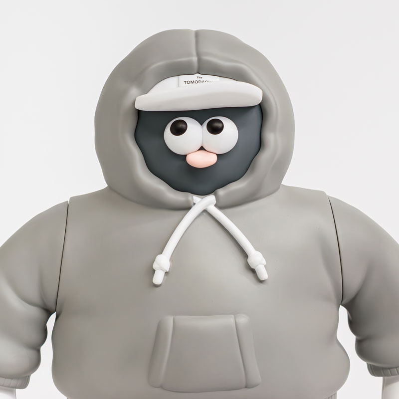 #2 スウェットを着たソフビのトモダチ！(グレー・キャップ)