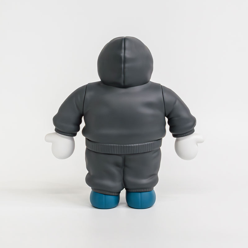 #3 スウェットを着たソフビのトモダチ！(ネイビー・ニットキャップ)