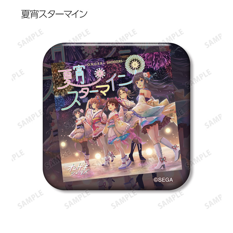 オンゲキ Re:fresh スクエア缶バッジ vol.2 未解禁品 特典付き オンゲキ Re：Fresh トレーディング角丸スクエア缶バッジ vol.2 10個
