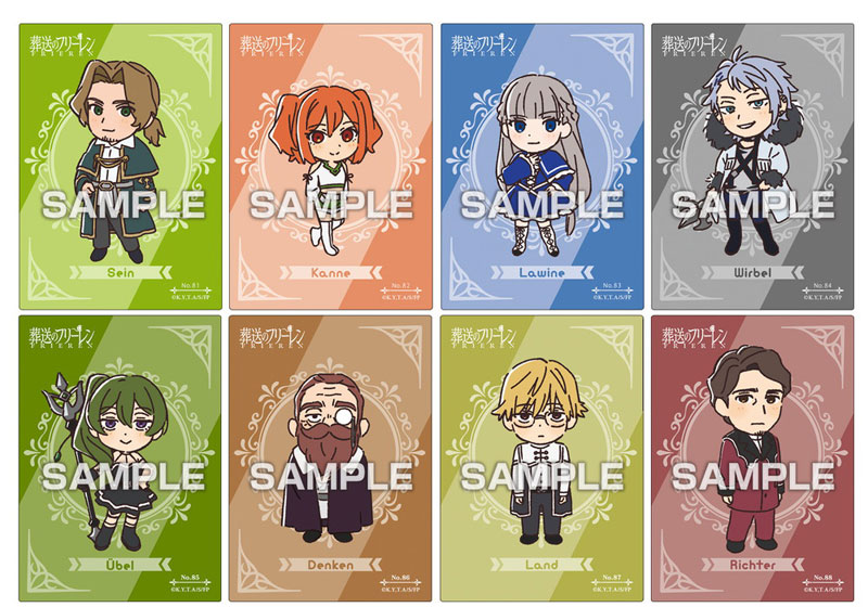 TVアニメ『葬送のフリーレン』 クリアカードコレクションガム3 初回限定版 16パック入りBOX (食玩)-amiami.jp-あみあみ ...