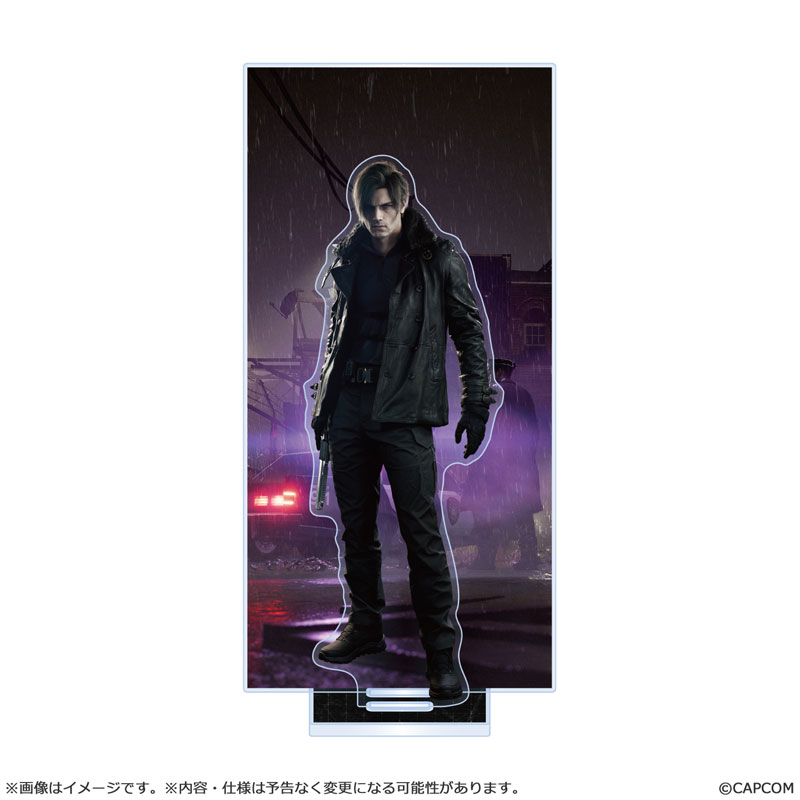 カプ旅 レオン アクリルスタンド バイオハザード BIOHAZARD カプコン バイオハザード レクイエム アクリルスタンド レオン[カプコン]《在庫