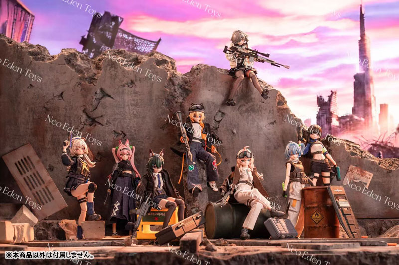 黒鉄休止符シリーズ トレーディングドール 8個入りBOX[Neo Eden Toys