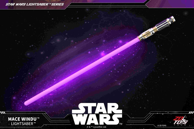 スター・ウォーズ ライトセーバー メイス・ウィンドゥ[ZD Toys]【同梱