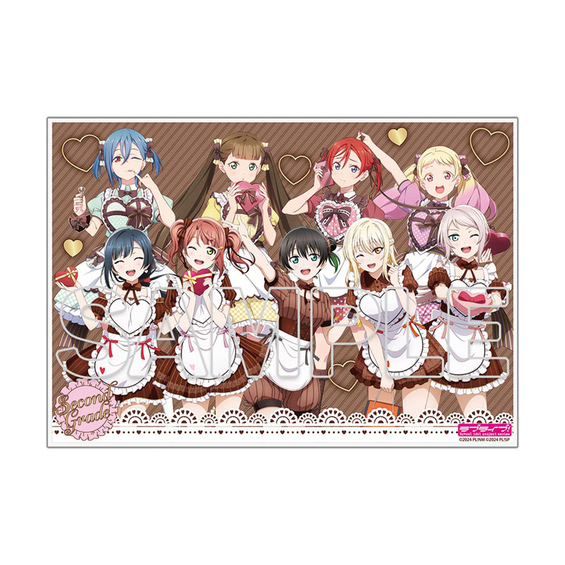 ラブライブ！』シリーズ アクリルプレート Ver.Valentine2026 (2)2年生