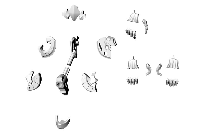 ナイトオブゴールド バスターランチャー装備ポーズ