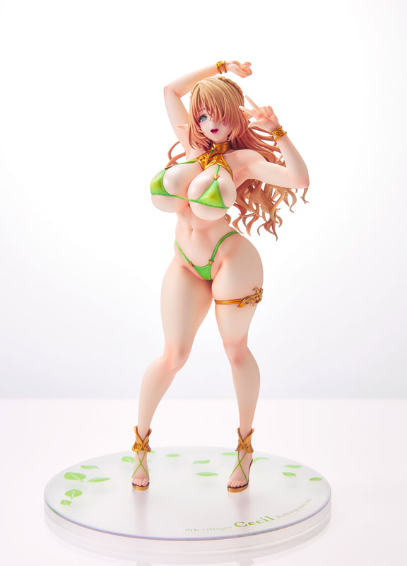 エルフ村 第8村人 セシル 沐浴着ver. -LILY WHITE- フィギュア 2