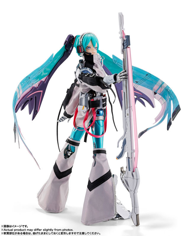 METAL BUILD 初音ミク スピーカー装備 背面ショット