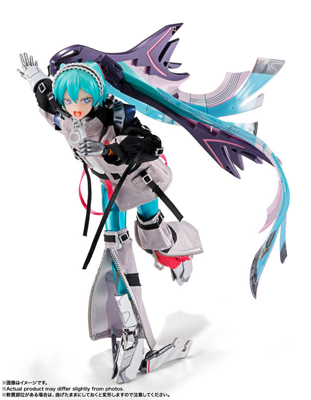 METAL BUILD 初音ミク アクションポーズ 左向き