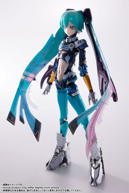METAL BUILD 初音ミク メカニカルアレンジ詳細 背面
