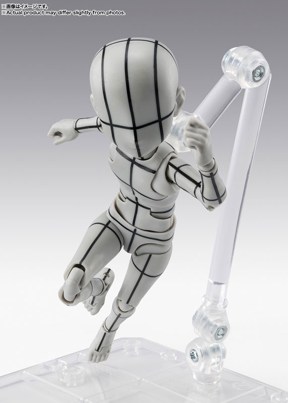 S.H.Figuarts ボディくん -杉森建- Edition-ワイヤーフレーム-(Gray Color Ver.)