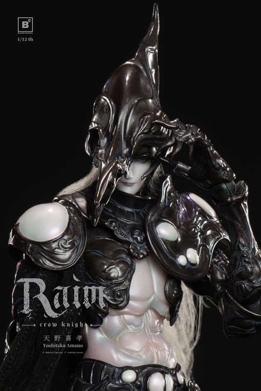特典】Beautiful Chemistry x 天野喜孝 クロウナイト - 鴉狩 Raim 1/12