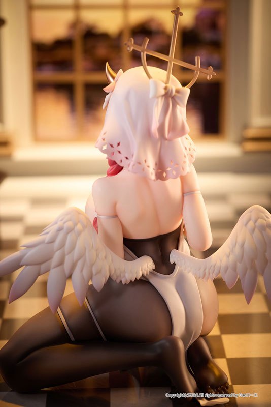天使の聖水 ミリア フィギュア 細部まで作り込まれた背面