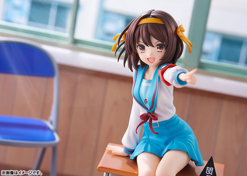 涼宮ハルヒ アニメ20周年記念ver. フィギュア 側面立ち姿