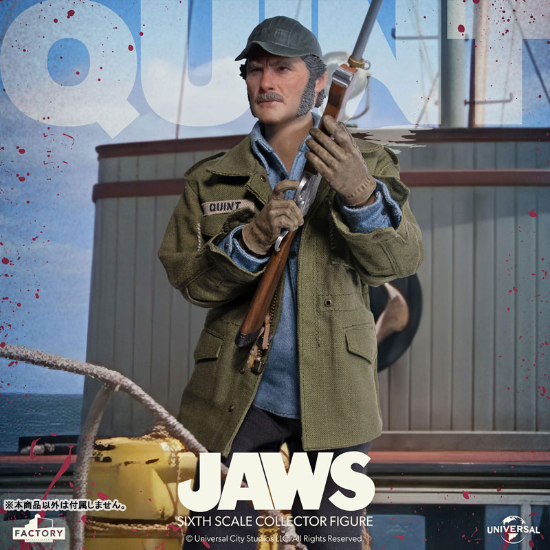 JAWS ジョーズ/ サム・クイント 1/6 アクションフィギュア