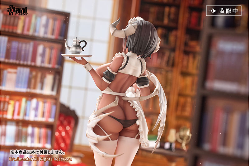 悪魔メイド、奉仕の時間 獄奈 フィギュアの特典追視アイ顔パーツ