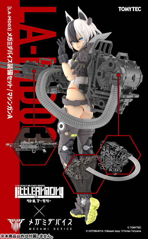 リトルアーモリー [LA-MD03]メガミデバイス装備セット マシンガンA