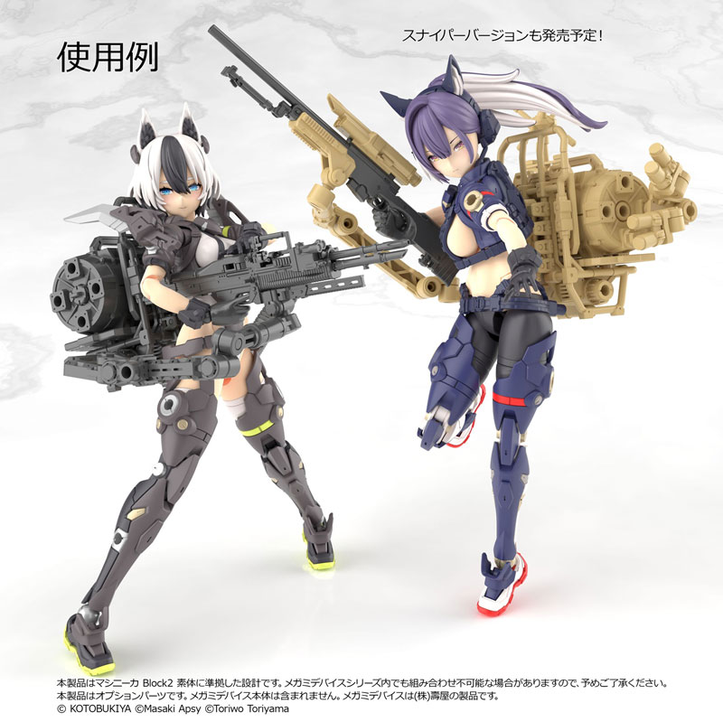 リトルアーモリー [LA-MD03]メガミデバイス装備セット マシンガンA