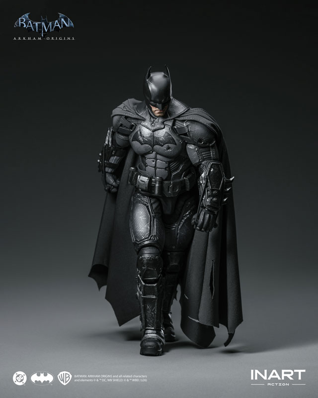 バットマン アーカム・ビギンズ バットマン(バトルダメージVer.) 1/12 完成品アクションフィギュア