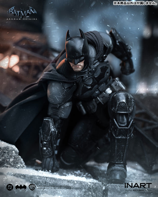 バットマン アーカム・ビギンズ バットマン(バトルダメージVer.) 1/12 完成品アクションフィギュア