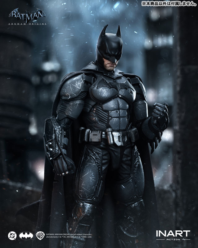 バットマン アーカム・ビギンズ バットマン(バトルダメージVer.) 1/12 完成品アクションフィギュア