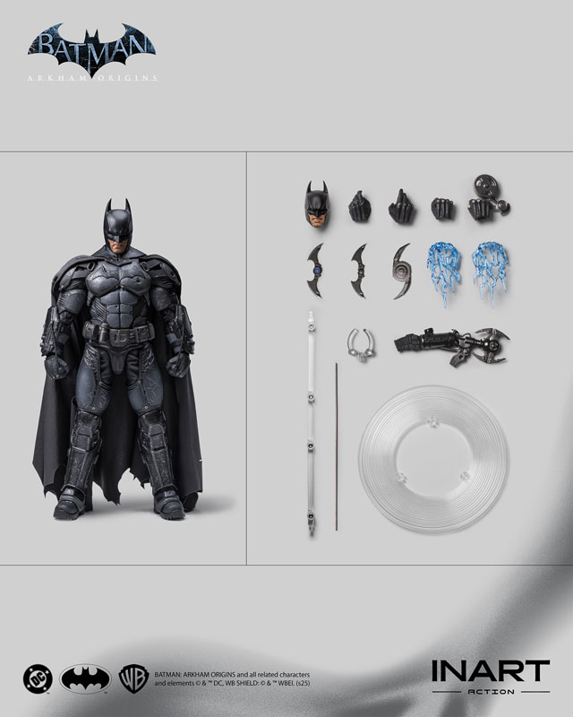 バットマン アーカム・ビギンズ バットマン(バトルダメージVer.) 1/12 完成品アクションフィギュア