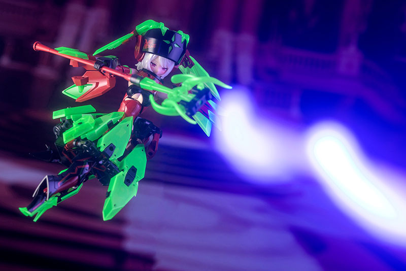 メガミデバイス エクソシスト HELL BLAZE 足回り可動詳細