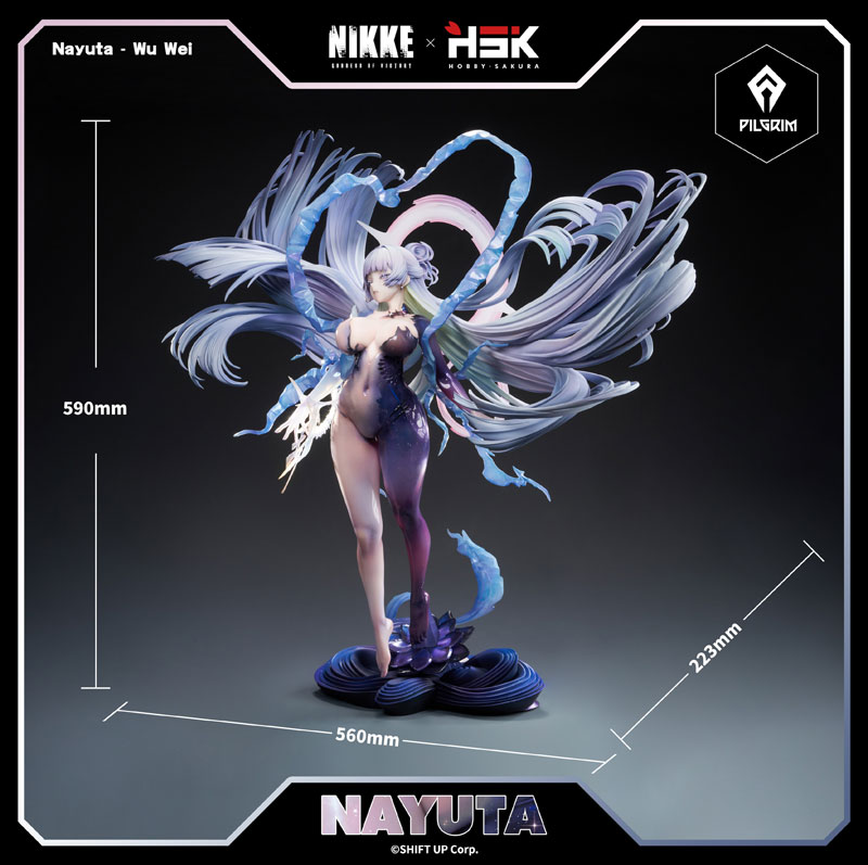 【あみあみ限定特典】【限定販売】勝利の女神：NIKKE ナユタ：無為 1/4 完成品フィギュア 豪華版