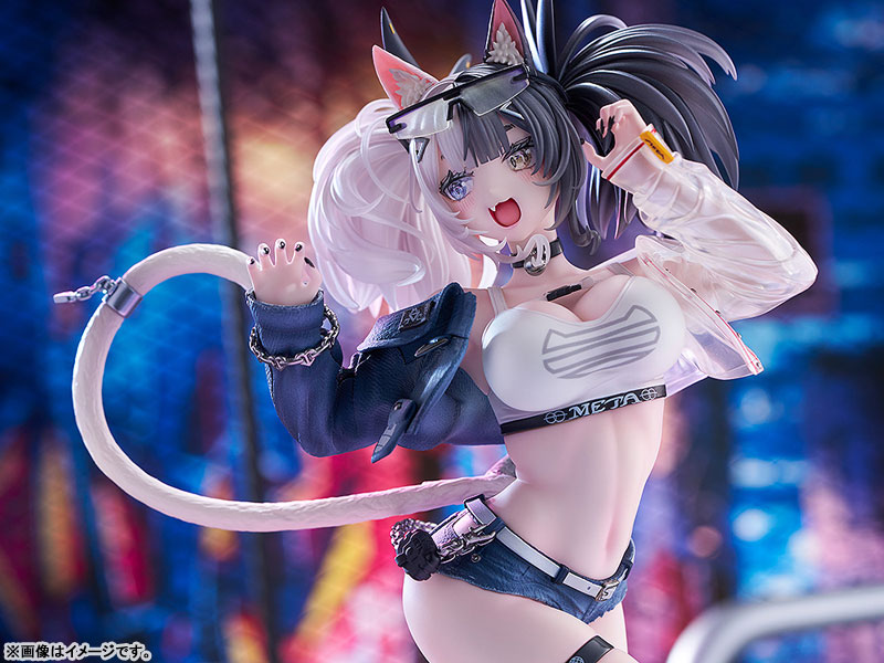 ねこめたる オリジナルキャラクター Melterna Girl - メタ子 1/7 完成品フィギュア