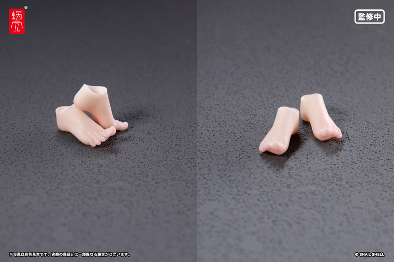 冒険者 スネイル用オプションフットパーツセット 1/12 完成品オプションパーツ