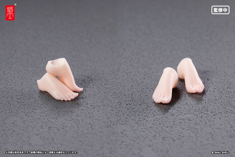 冒険者 スネイル用オプションフットパーツセット 1/12 完成品オプションパーツ