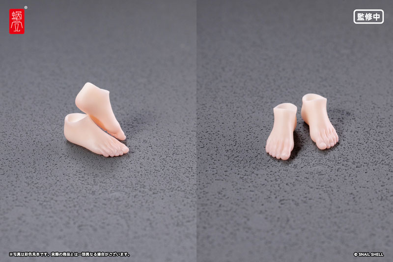 冒険者 スネイル用オプションフットパーツセット 1/12 完成品オプションパーツ