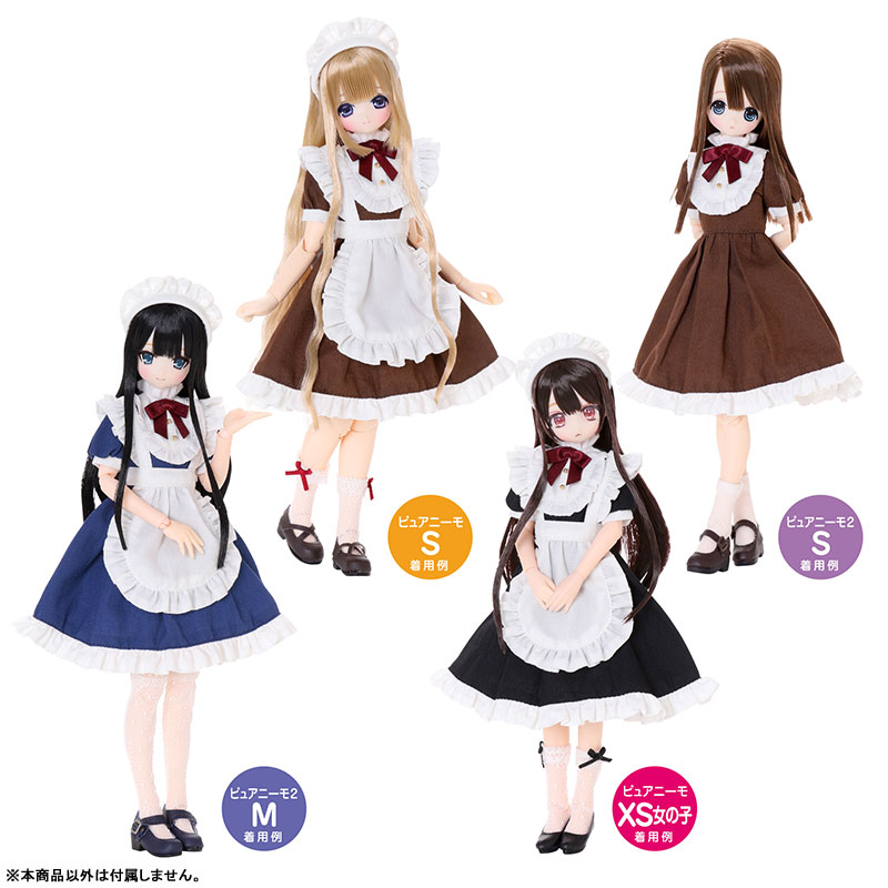 1/6 PNS クラシカルフリルメイドset ネイビー (ドール用)