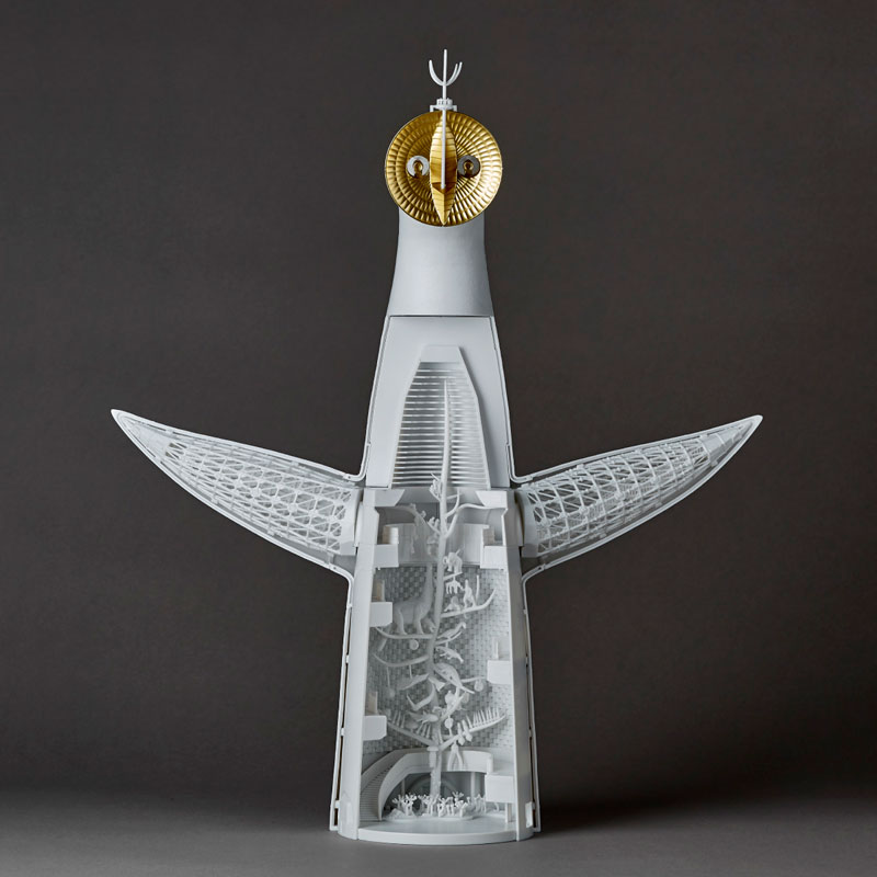 ARTPLA 太陽の塔 プラモデル