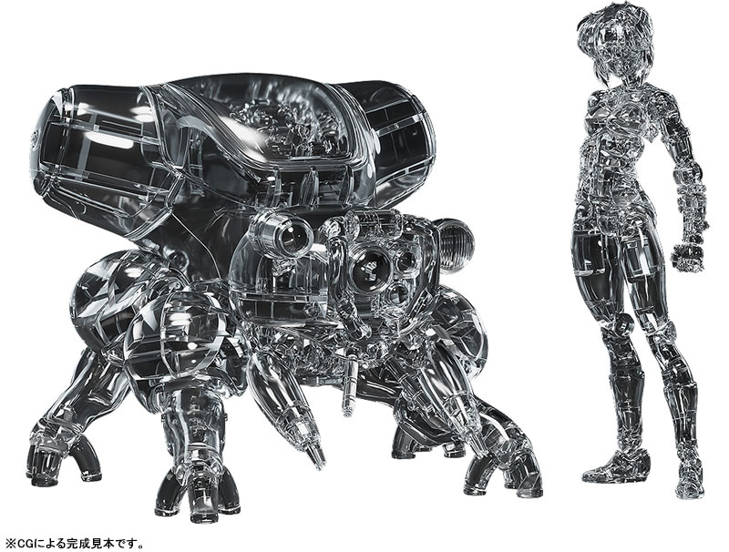 PLAMAX minimum factory MF-96 攻殻機動隊 草薙素子 with フチコマ