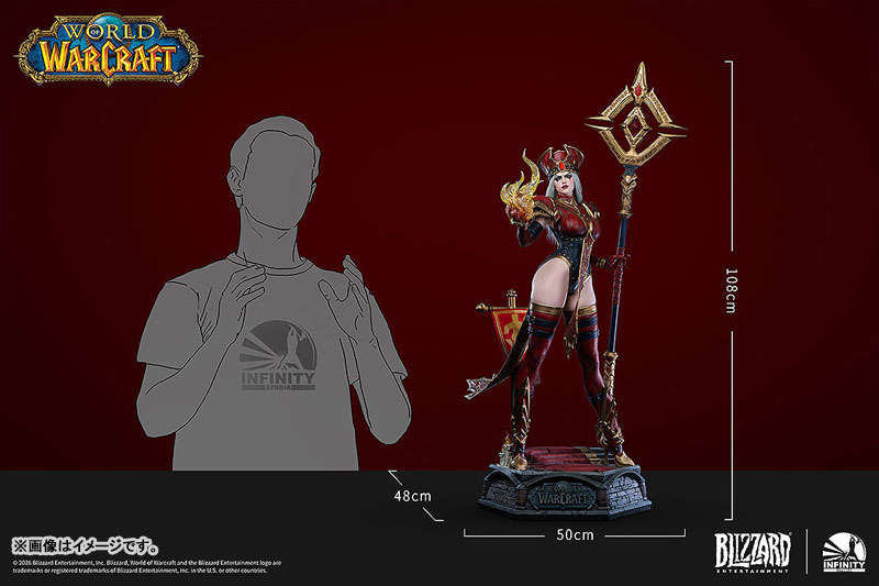 【前入金 銀行振込のみ】Infinity Studio X Blizzard World of Warcraft サリー・ホワイトメイン 1/3 スケール