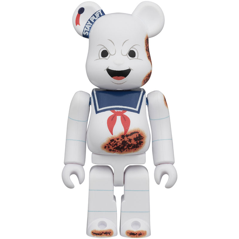 BE＠RBRICK 2PCS SET STAY PUFT MARSHMALLOW MAN “ANGRY FACE” ＆ NO GHOST