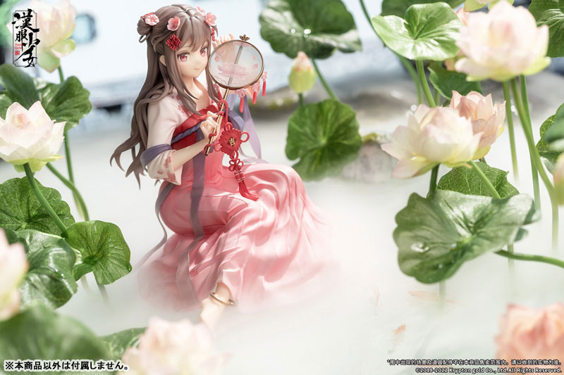 漢服少女 映水芙蓉(えいすいふよう) 1/7 完成品フィギュア
