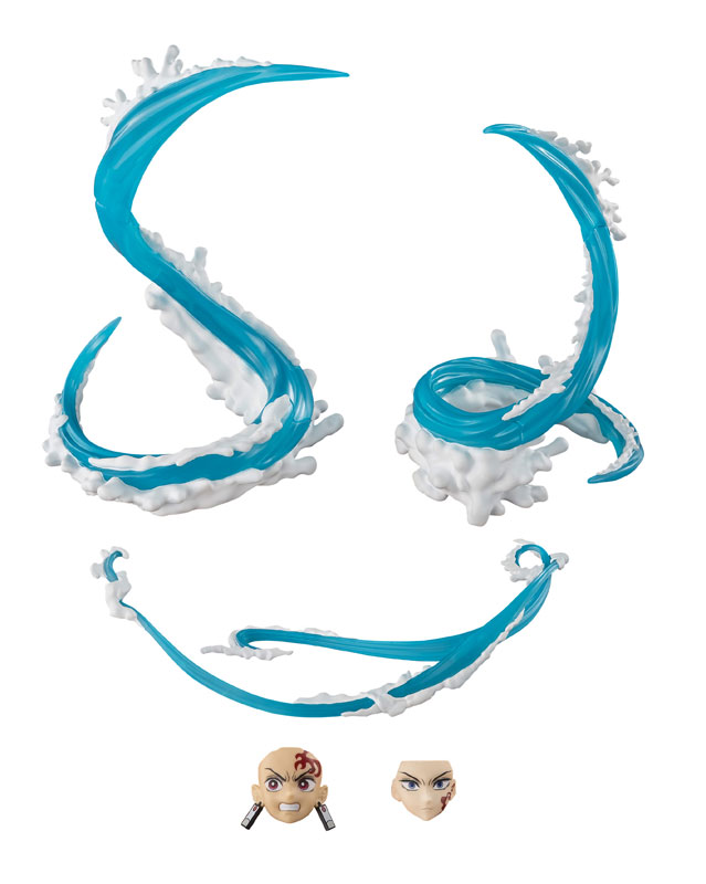 S.H.Figuarts 竈門炭治郎＆冨岡義勇 水の呼吸エフェクトパーツSET 『鬼滅の刃』