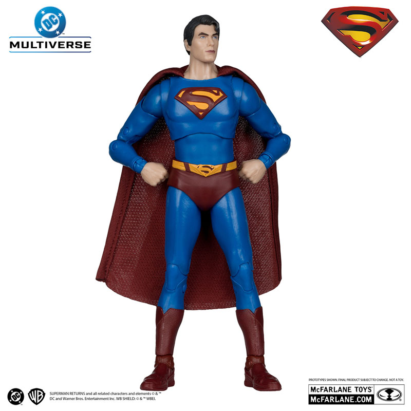 『DC』DCマルチバース 7インチ・アクションフィギュア #336 スーパーマン[映画『スーパーマン リターンズ』]