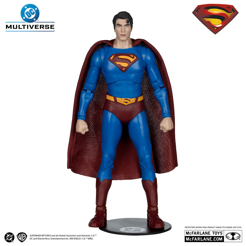『DC』DCマルチバース 7インチ・アクションフィギュア #336 スーパーマン[映画『スーパーマン リターンズ』]